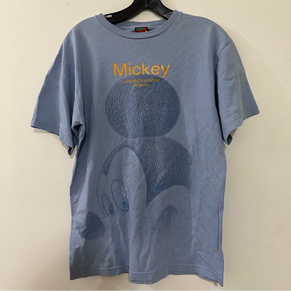 Disney Mickey Unlimited Jerry Leigh Shirt Unquestionable Charm Blue Size Medium